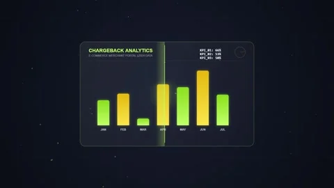 Futuristic digital bar chart graph data analysis infographic, technology an.. Stock Footage 348420531