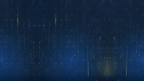 Futuristic Digital BG02 Video stock 283218387