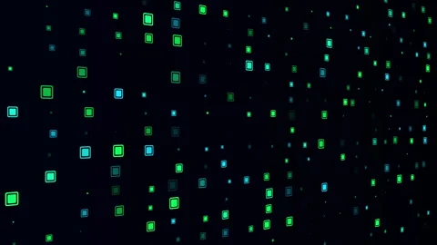 Futuristic Digital Big Data, Digital Pattern Video Animated Background Stock Footage 336038836