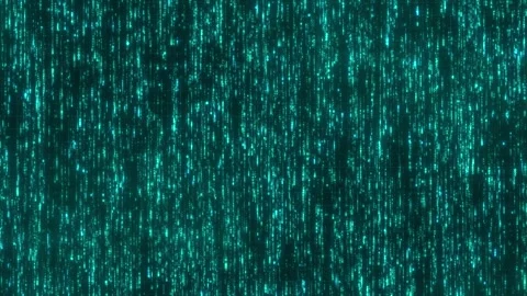 Futuristic Digital Binary Numbers Animation. Blue Matrix Background. 스톡 동영상 320530014