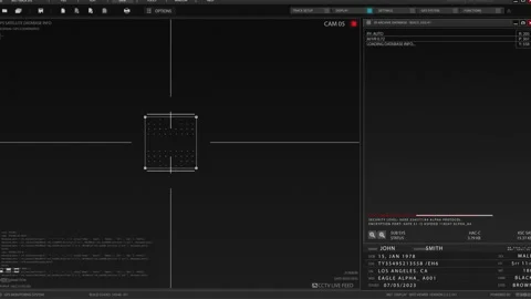 Futuristic Digital City Map GPS Stock-Footage 194252526