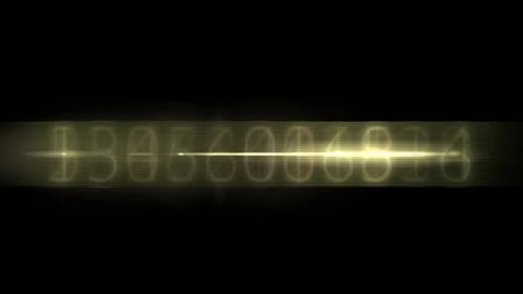 Futuristic digital code display animated background stock footage Stock Footage 95482341