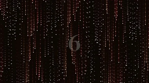 Futuristic digital code rain stream overlay abstract data visualization bac.. Stock Footage 342094974