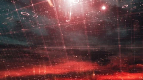 Futuristic digital computer cyberspace background Vídeos de archivo 97900680