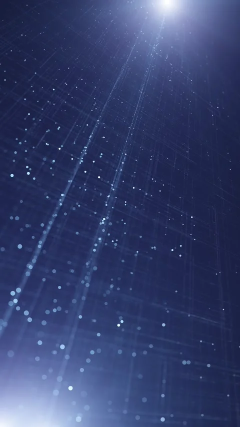 Futuristic digital computer network loop vertical animation Stock Footage 345329807
