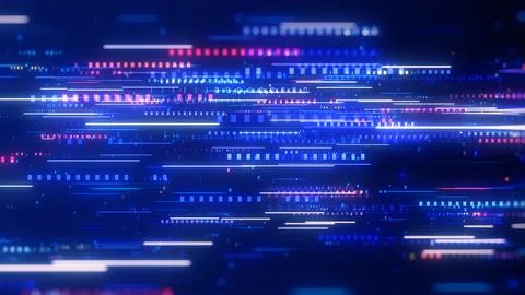 Futuristic digital cyber technology abstract background 库存插图