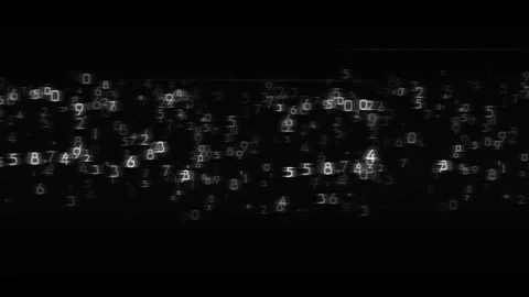 Futuristic digital data flow with analytics interface. Abstract technology s Stock Footage 316535591