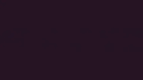 Futuristic digital data flow and connectivity nodes animation on dark screen Stock Footage 342205884