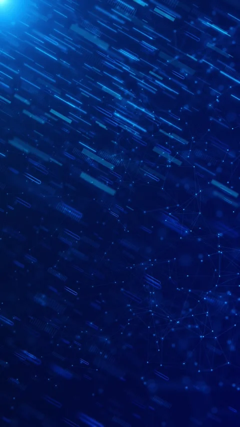 futuristic Digital data flow, data scien... | Stock Video | Pond5