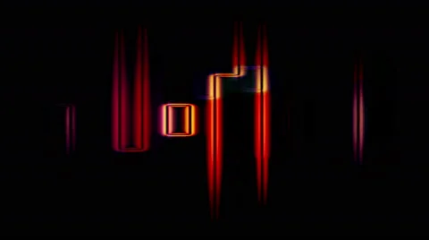 Futuristic Digital Data Forms, TV Noise 0921 - HD, 4K Video stock 40100564