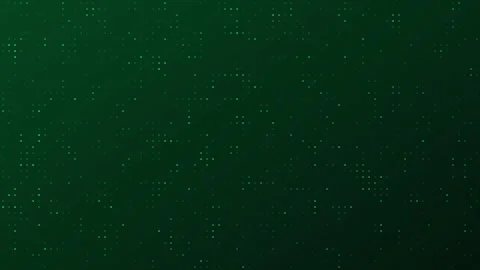 Futuristic digital data stream with glowing green grid and network visualiz.. Stock Footage 315399975