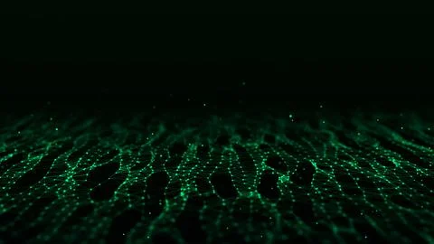 Futuristic digital data transfer concept. High-speed data flow of cryptocur.. Stockillustratie