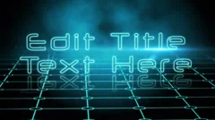 Futuristic Digital Display Stock After Effects