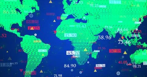 Futuristic digital element background.Technology digital data transfer for .. Stock Illustration