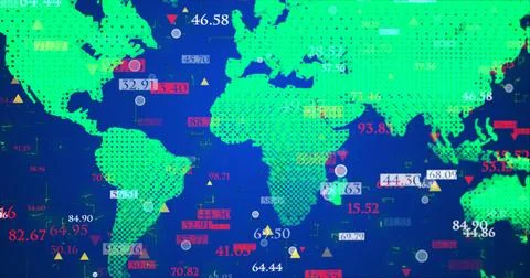 Futuristic digital element background.Technology digital data transfer for .. Stock Illustration