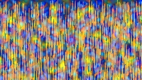 Futuristic digital energy flow lines background vibrant tech display Video stock 337707991