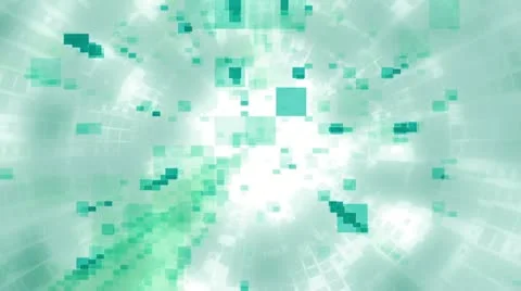 Futuristic Digital Feedback loop Stock Footage 12272927