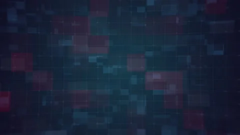 Futuristic digital generated motion abstract background Stock Footage 164890369