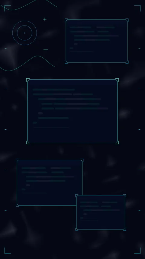 Futuristic digital hud interface with data dashboard elements, code overlay.. Stock Footage 348335701