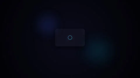 Futuristic digital interface buttons glowing on dark background Stock Footage 346506636
