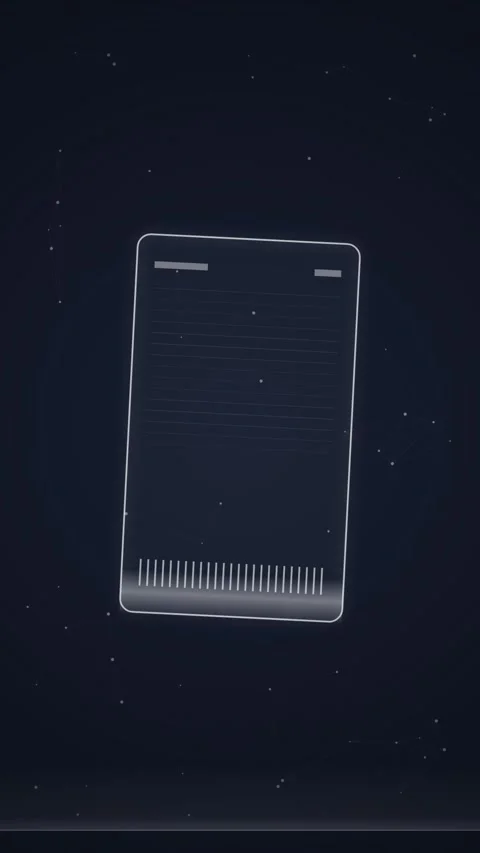 Futuristic Digital Interface Displaying Data and Analytics on Dark Background Stock Footage 348816321