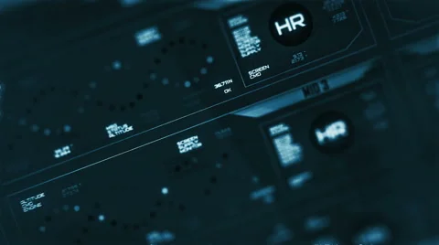 Futuristic digital interface screen Stock Footage 56908555