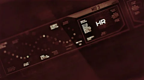 Futuristic digital interface screen Stock Footage 56908572