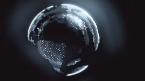 Futuristic digital interface screen Stock Footage 63610124