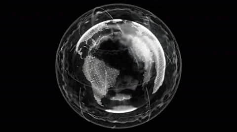 Futuristic digital interface screen Stock Footage 63768280