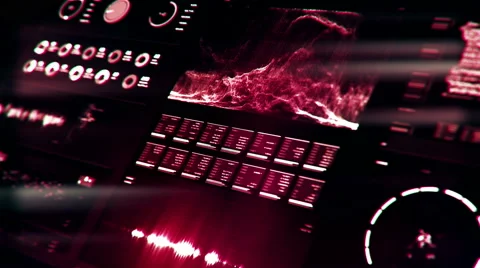 Futuristic digital interface screen Stock Footage 65227191