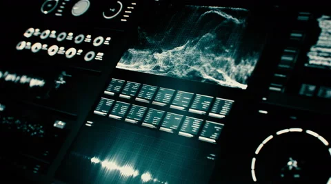 Futuristic digital interface screen Stock Footage 65227255