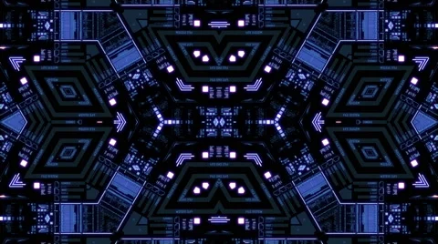 Futuristic digital interface screen Stock Footage 65642423