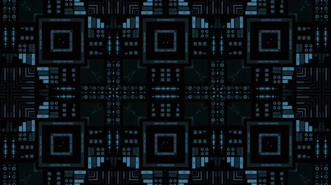 Futuristic digital interface screen Stock Footage 65759420