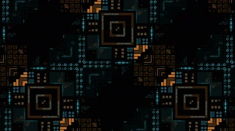 Futuristic digital interface screen Stock Footage 65759505