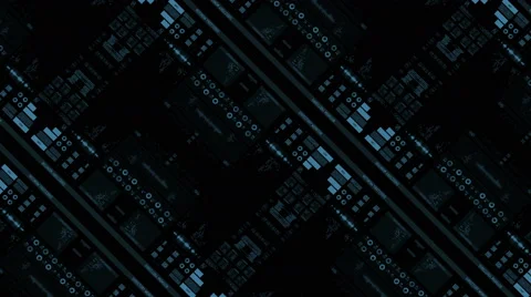 Futuristic digital interface screen Stock Footage 65759523