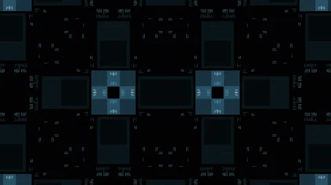 Futuristic digital interface screen Stock Footage 67882962