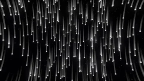 Futuristic digital light trails animation. Stock Footage 332149988