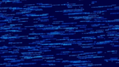 Futuristic Digital mesh dots dark background, Wave data transfer technology Stock Footage 277137908