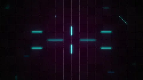 Futuristic digital motion abstract. loop video for digital background Stock Footage 183704563