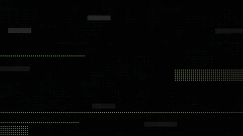 Futuristic Digital Motion Animation With Dots Stock Footage 146312618