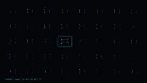 Futuristic digital motion background with glowing data streams and animated.. Video stock 342538078