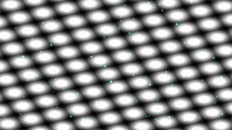Futuristic digital network background with glowing nodes and interconnected.. Stock Footage 336163701