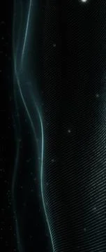 Futuristic Digital Plexus: Luminous Interconnected Particles and Glowing Li.. Ilustración de archivo