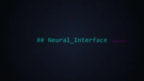 Futuristic Digital Scanline Glitch Effect with Cyan Rectangle on Dark Grid .. Stock Footage 348420627