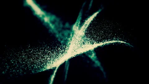 Futuristic digital screen matrix Background Stock Footage 312455878