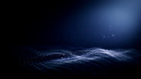 Futuristic digital screen matrix Background Stock Footage 312459788