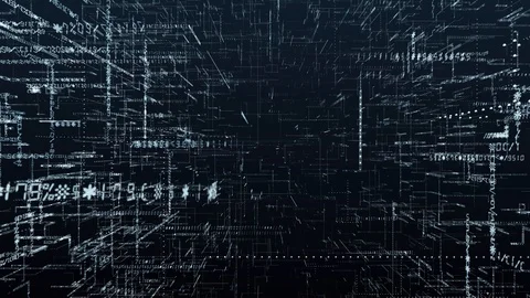 Futuristic digital space. Video stock 121578101