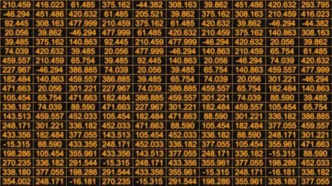 Futuristic Digital Technology Data Grid Screen Display 스톡 일러스트