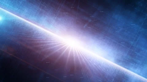 Futuristic digital technology lines cyberspace network animation Stock-Footage 334816357