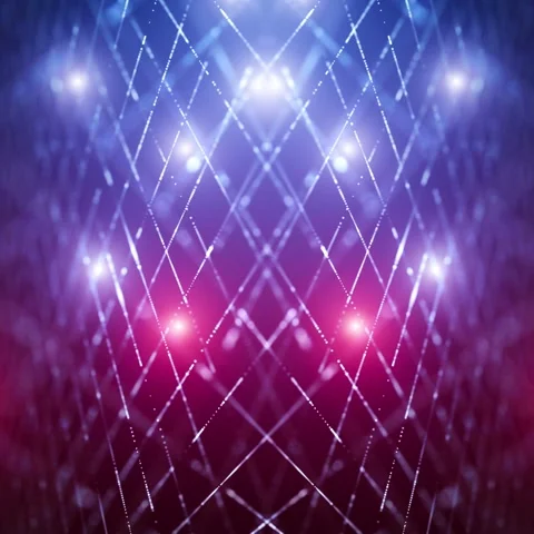 Futuristic digital technology network lines motion background Stock Footage 341436015